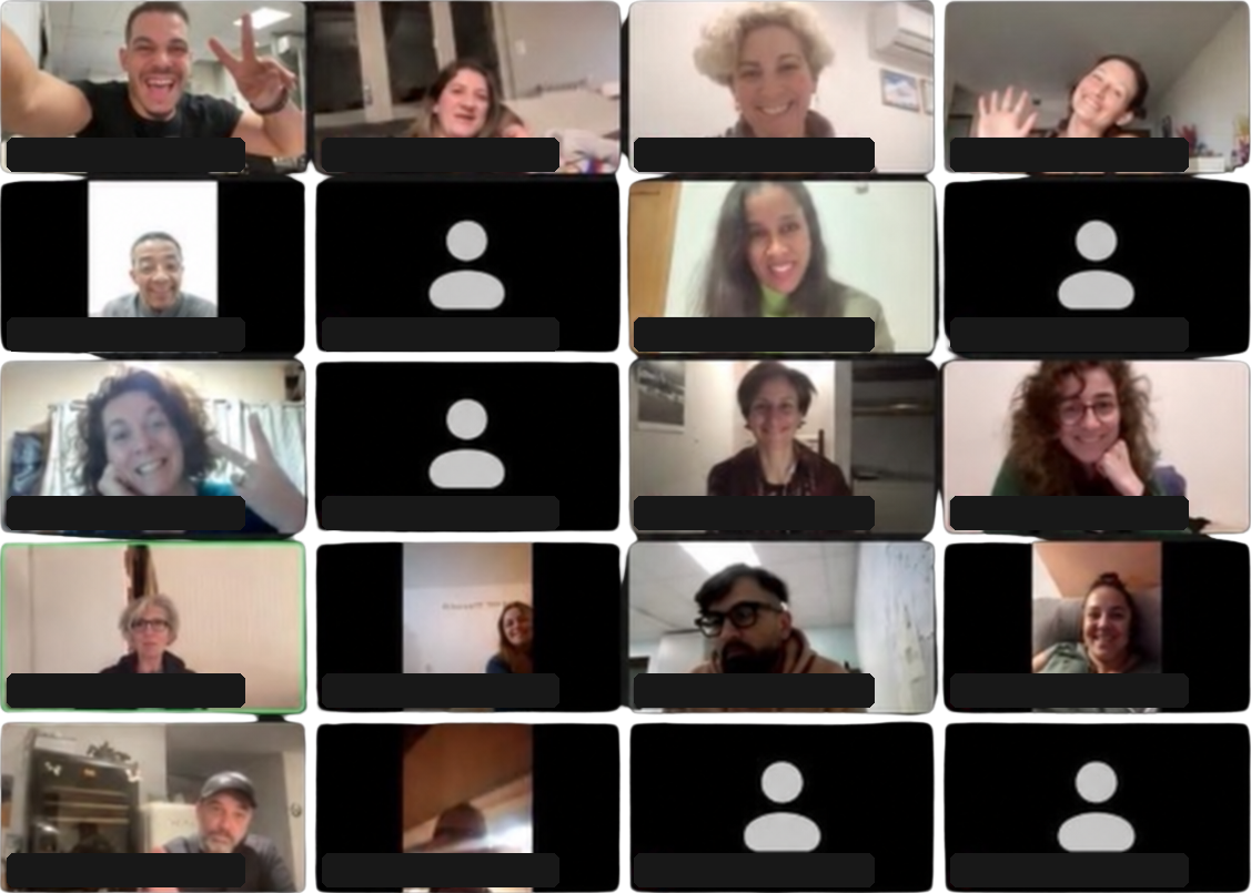 Une journée collective en visioconférence sur Zoom